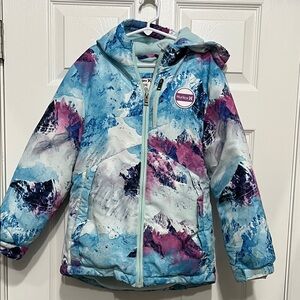 Hurley Blue and Purple Kids Jacket